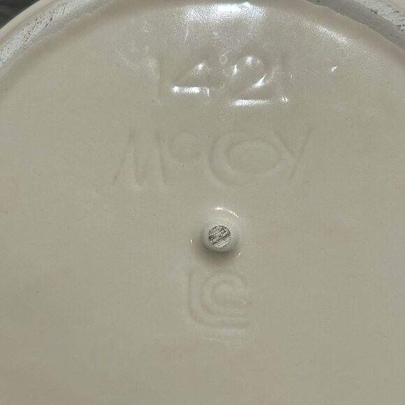 Vintage McCoy Pottery Strawberry Pineapple Country Soup Tureen 1421 70s Retro - Picture 14 of 15